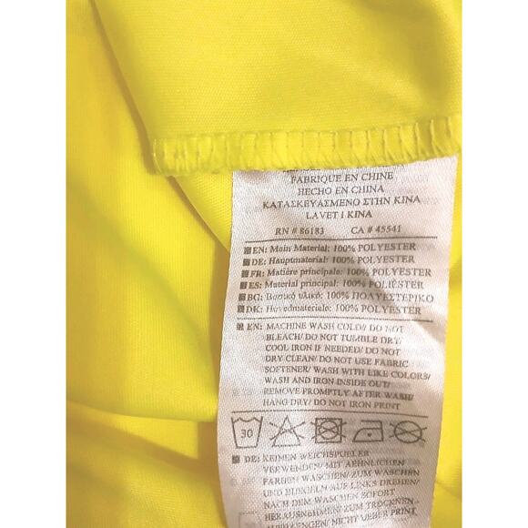 Capelli Goalkeeper Sport Shirt S Yellow Padded Arms Long Sleeve Albion San Diego - Picture 8 of 14